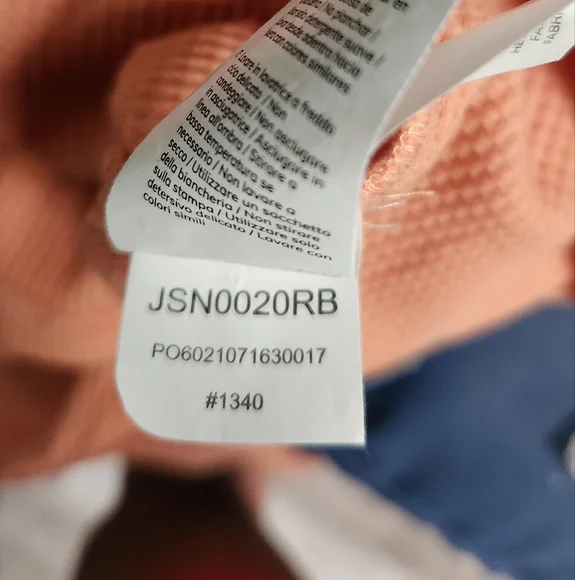 Cupshe Orange Creamsicle Tie-Front Cropped Sweatshirt - Picture 8 of 10